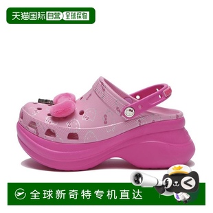 CLOG洞洞鞋 日本直郵日本直郵 BAE KITTY crocs HELLO
