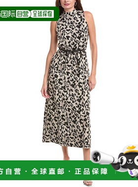 自营 Anne Klein Midi连衣裙-白色 美国奥莱直发