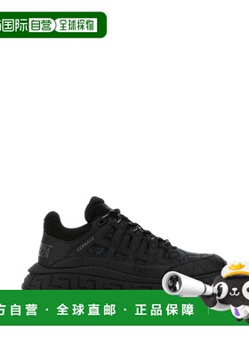 香港直邮VERSACE 男士休闲鞋 DSU80941A097692B580 CO 黑色 ‘Tri