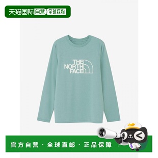 日本直邮THE NORTH FACE 女士长袖 ES 大 Logo T恤 (NTW32580-BE)