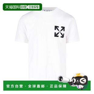 White 恤 短袖 OMAA027C99JER012 徽标 香港直邮Off