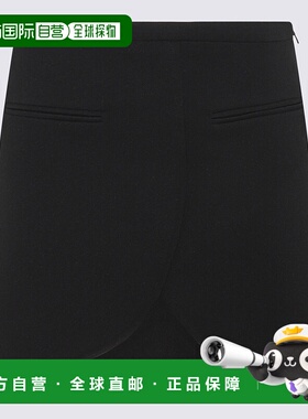 1h可退 欧洲直邮COURREGES 女士半身裙 224CJU171PL00079999a字裙