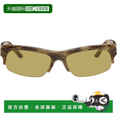 1h可退 香港直邮潮奢 RETROSUPERFUTURE 男士 棕色 Scatto 太阳镜