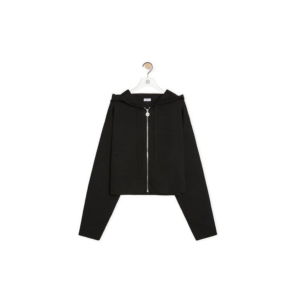 LOEWE（罗意威）女士 羊毛 Anagram 拉链卫衣
