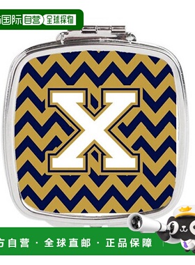 自营 Carolines Treasures CJ1057-XSCM Letter X Chevron 正品