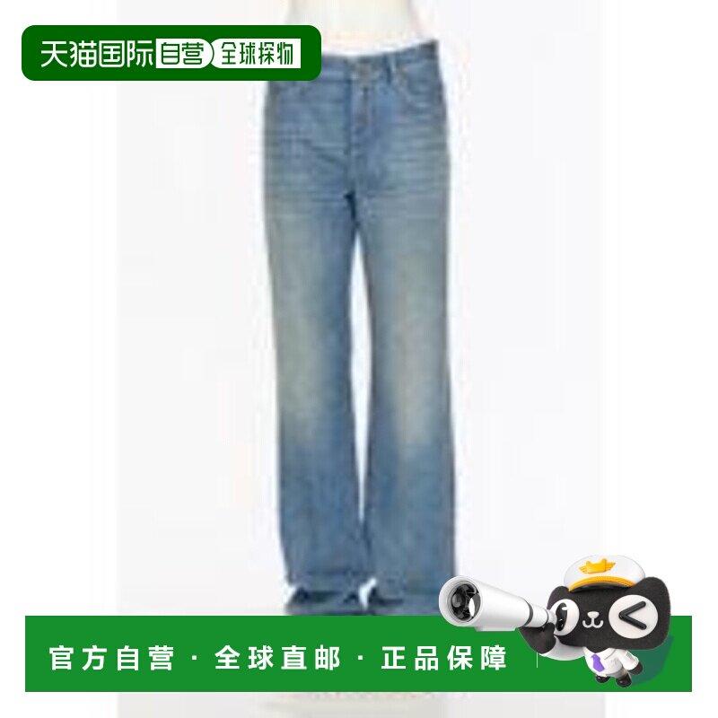 香港直邮VALENTINO 女士休闲裤 7B0DD22G9R4558 AW2025 浅蓝色