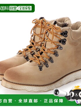 【日本直邮】Gino Zeeno 男靴 工作靴 山地靴 拉链+2.5cmUP 鞋垫