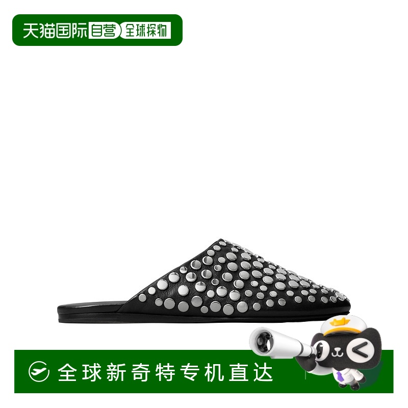 1h可退 香港直邮TORY BURCH 女士拖鞋 167049006 AW2025 黑色 Stu