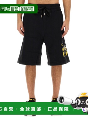 1h可退 香港直邮versace 范思哲 男士 带Logo短裤 75GADE01CF02E8