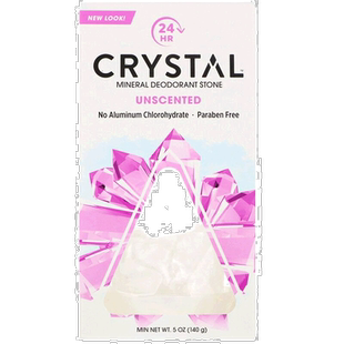 香港直邮Crystal Body Deodorant净味石原味矿物盐140g正品