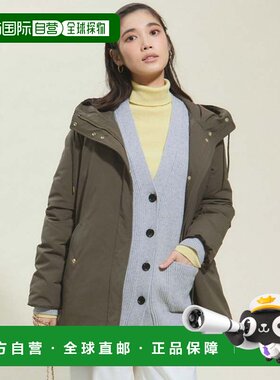 日本直邮23区 S 童装 军绿色 限定款 羽绒外套羽绒服