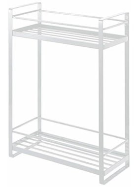 Yamazaki山崎 浴室2层收纳架 W28×12.5×38cm  白色 2232