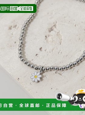 1h可退 日本直邮SMELLY 女士不锈钢迷你花 charm 手链 SMA62NF016