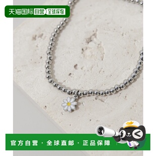 1h可退 日本直邮SMELLY 女士不锈钢迷你花 charm 手链 SMA62NF016