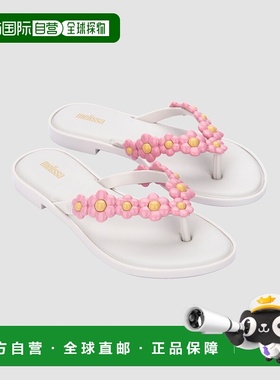 自营 MELISSA FLIP FLOP SPRING AD - 白色/淡紫色 美国奥莱直发