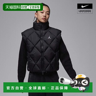 韩国直邮NIKE 乔丹-布鲁克林 Therma Fit 夹棉女式背心 HV0414-01