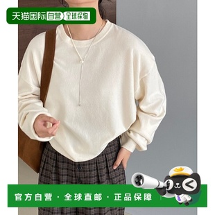 A10224s33 女士宽松圆领基础针织衫 1h可退 日本直邮Alum