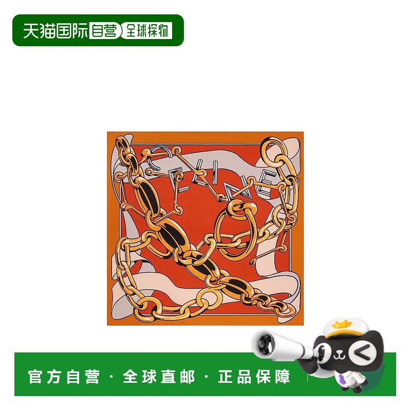 香港直邮CELINE 女士围巾 2AW902R16GBQ3 SS2026 花色 方形丝巾