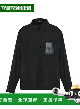 1h可退 香港直邮潮奢 Balmain 巴尔曼 男士 长袖衬衫 EH1HS391WB0