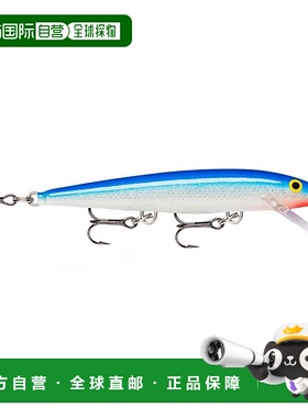 日本直邮Rapala乐伯乐 路亚饵米诺Original Floater 蓝色 11cm/6g