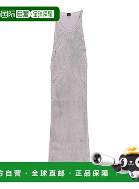 香港直邮PINKO 女士连衣裙 105146A2L0I12 SS2025 灰色 Gray Dres