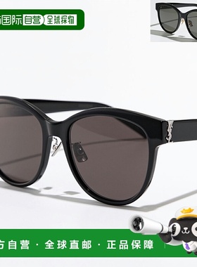 日本直邮SAINT LAURENT SL M107 K 男士全框威灵顿太阳眼镜 黑色