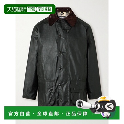 1h可退 香港直邮潮奢 barbour 巴伯尔 男士 Beaufort 灯芯绒饰边