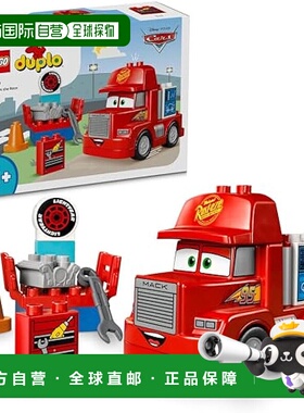 【日本直邮】Lego乐高 拼插玩具Duplo 比赛场的麦克 迷你车 10417