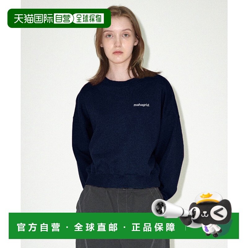 韩国直邮MAHAGRID 女士女士卫衣/绒衫MG2EFFM471ANV ORIGIN LOGO C