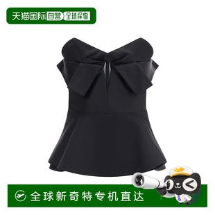 Alexander 紧身胸衣女式 自营 McQueen无袖 美国奥莱直发 上衣 黑色