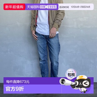 1h可退 日本直邮WAREHOUSE 男士二手风格牛仔裤款 1105直筒裤