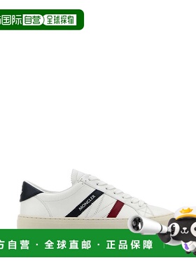 香港直邮MONCLER 女士休闲鞋 4M00160M4496001 CO 白色 White lea