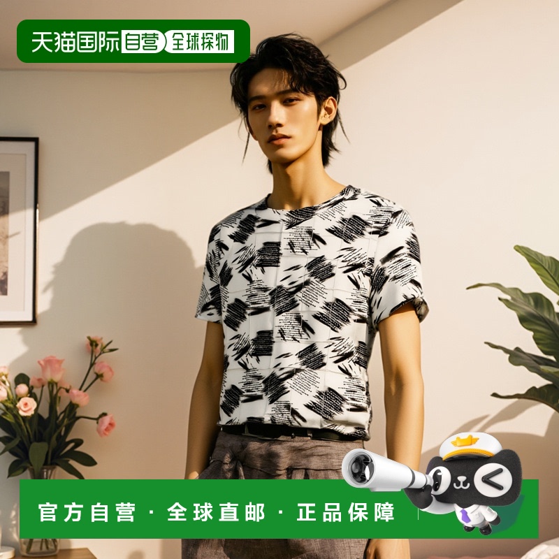 1h可退 日本直邮Figments 男女同款全覆盖朋克Logo T恤 FG25SS141