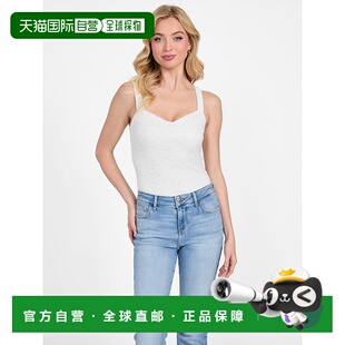 自营 guessAvery Lace Bodysuit - milky 美国奥莱直发性感连体衣