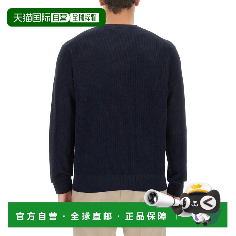 1h可退 香港直邮THEORY 男士针织衫 N0484705XHX AW2023 蓝色 长图片