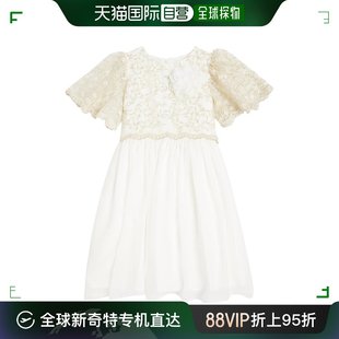 香港直邮潮奢 蕾丝连衣裙童装 女童 Patachou 004431