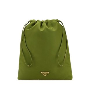 PRADA 女士手拿包 1NK0012HG6F077G CO 绿色 Containers