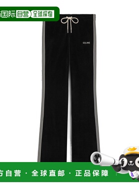香港直邮CELINE 女士休闲裤 2Z670748Q38AW SS2024 黑色 CELINE s