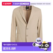 香港直邮BOSS 舒适时尚 波士 西装 1h可退 beige米色 男士 外套
