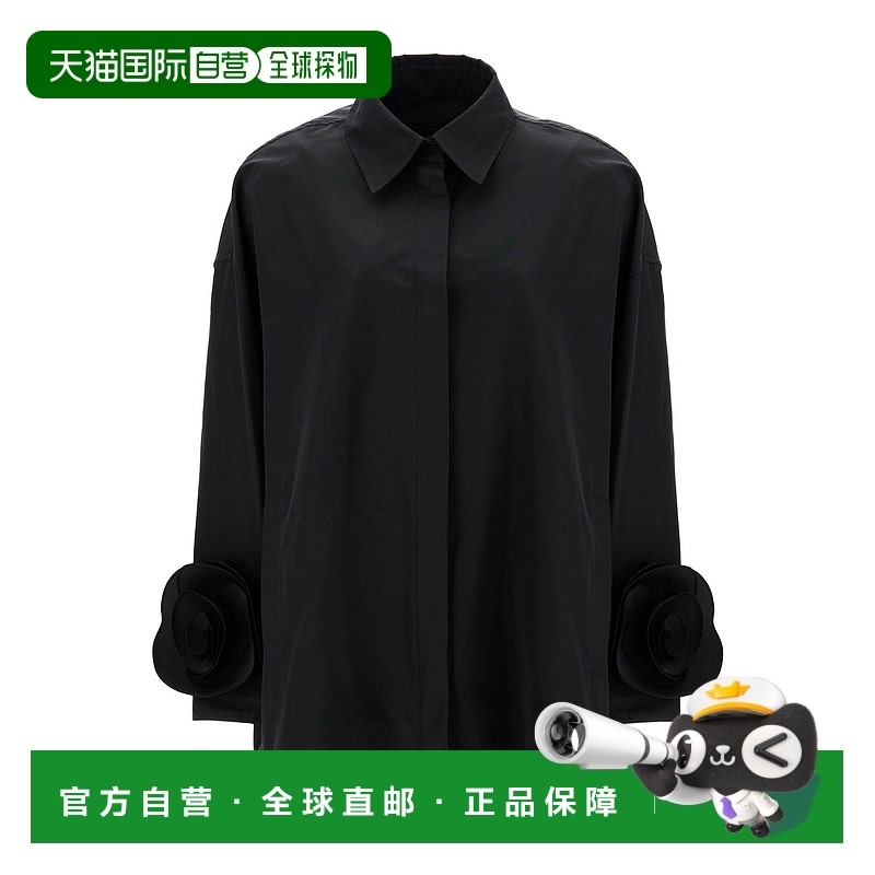 1h可退 香港直邮VALENTINO 女士外套 5B0CI0RN4H2 CO 黑色