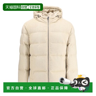 1h可退 香港直邮潮奢 Etro 艾特罗 男士 絎縫連帽羽絨服 MRBB0010