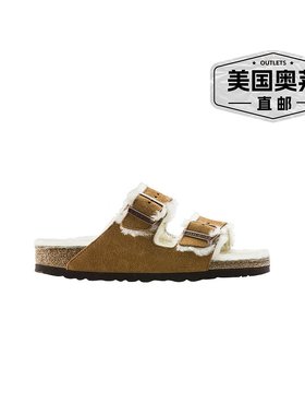 自营Birkenstock Women's Arizona Shearling Narrow Sandal - mi