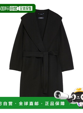 香港直邮MAX MARA 女士大衣 9016065106013 AW2025 黑色 Messi大