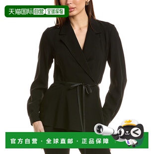 上衣 自营lafayette york拉斐特148纽约Peplum衬衫 new 黑色 148