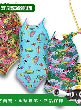 日本直邮Speedo Morgan Turns Suit（女士）连体练习泳衣（STW025