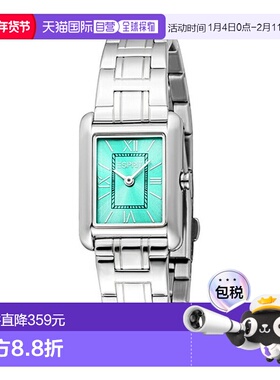 日本直邮ES1L476M0045 ESPRIT 石英绿松石蓝色女士手表