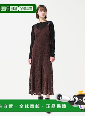 日本直邮GRACE CONTINENTAL 摩尔蕾丝吊带连衣裙 GR9467EW013211