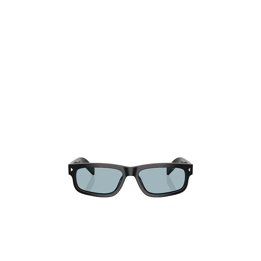 PRADA 男士眼镜 PRB11S16K60P SS2025 灰色 矩形太阳镜