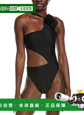 自营 Ramy Brook Nyomi 连体泳衣 - 黑色 美国奥莱直发