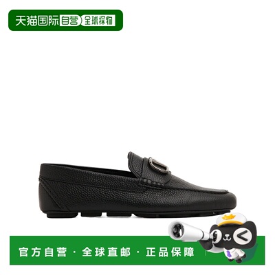 香港直邮VALENTINO 男士商务休闲鞋 YS0G30BNT0NO CO 黑色 徽标休